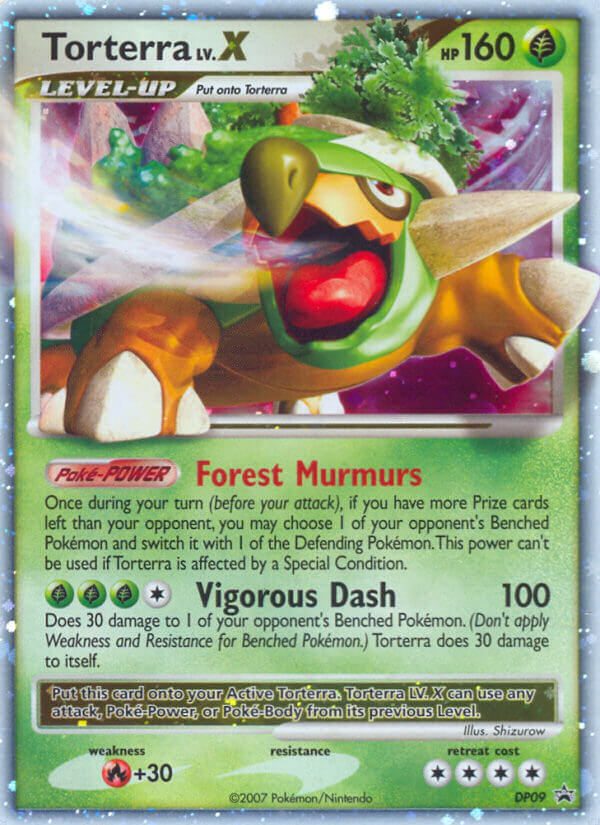 Torterra LV.X (DP09) [Diamond & Pearl: Black Star Promos] | Fandemonia Ltd