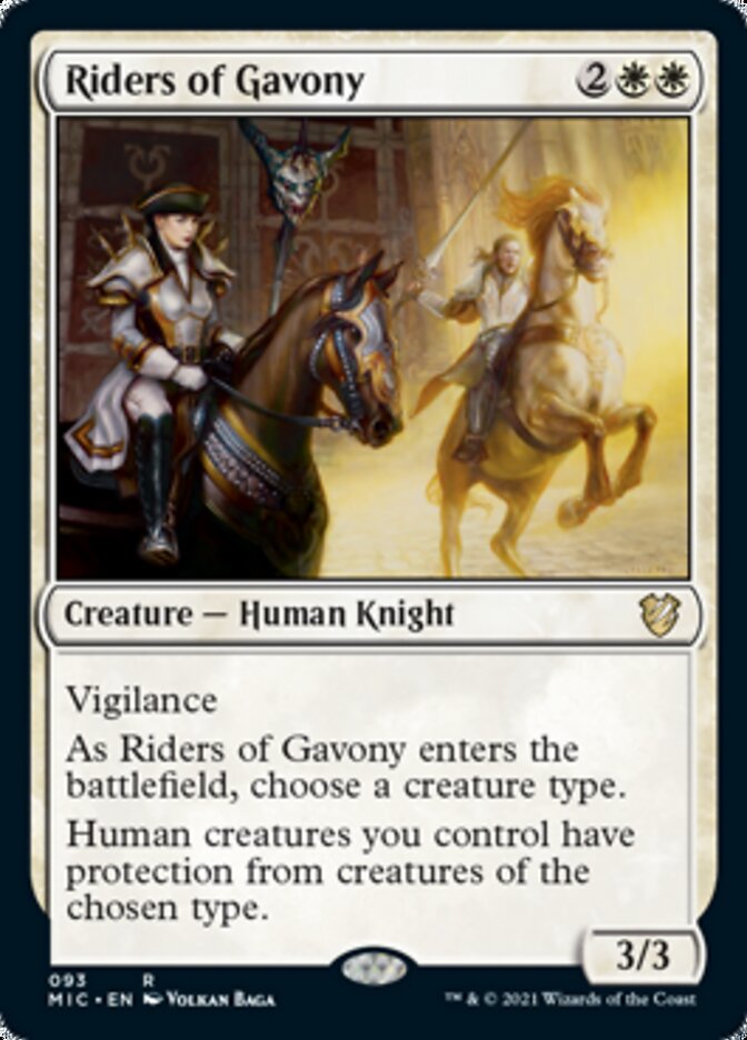 Riders of Gavony [Innistrad: Midnight Hunt Commander] | Fandemonia Ltd