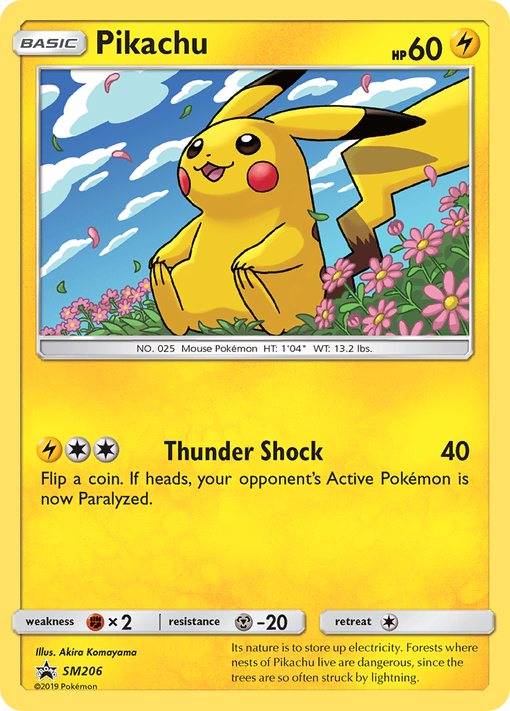 Pikachu (SM206) [Sun & Moon: Black Star Promos] | Fandemonia Ltd