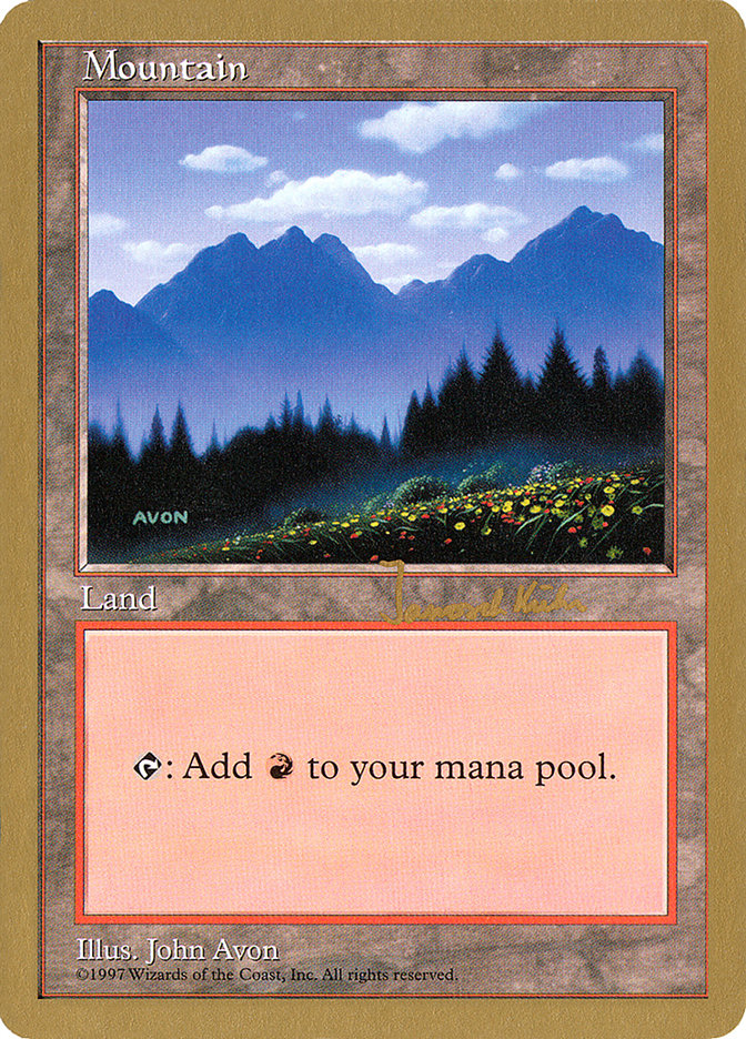 Mountain (jk445) (Janosch Kuhn) [World Championship Decks 1997] | Fandemonia Ltd