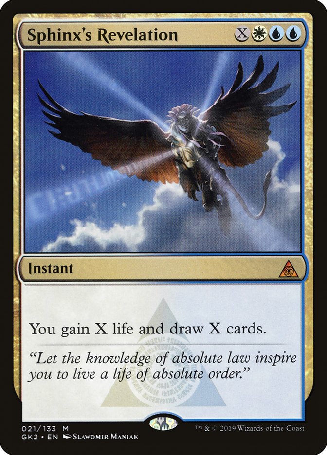 Sphinx's Revelation [Ravnica Allegiance Guild Kit] | Fandemonia Ltd