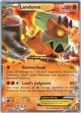 Landorus EX (89/149) (The Flying Hammer - Rowan Stavenow) [World Championships 2015] | Fandemonia Ltd