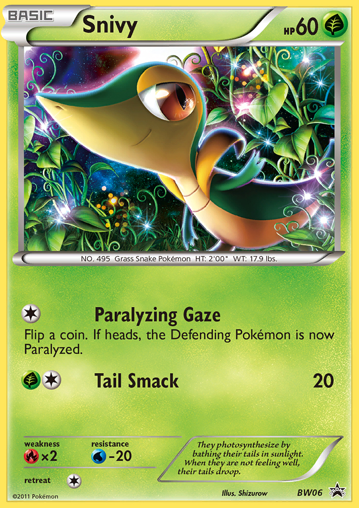 Snivy (BW06) [Black & White: Black Star Promos] | Fandemonia Ltd