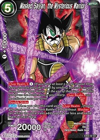 Masked Saiyan, the Mysterious Warrior (EX02-02) [Dark Demon's Villains] | Fandemonia Ltd