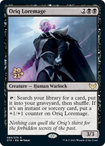 Oriq Loremage  [Strixhaven: School of Mages Prerelease Promos] | Fandemonia Ltd