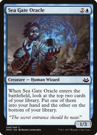 Sea Gate Oracle [Modern Masters 2017] | Fandemonia Ltd