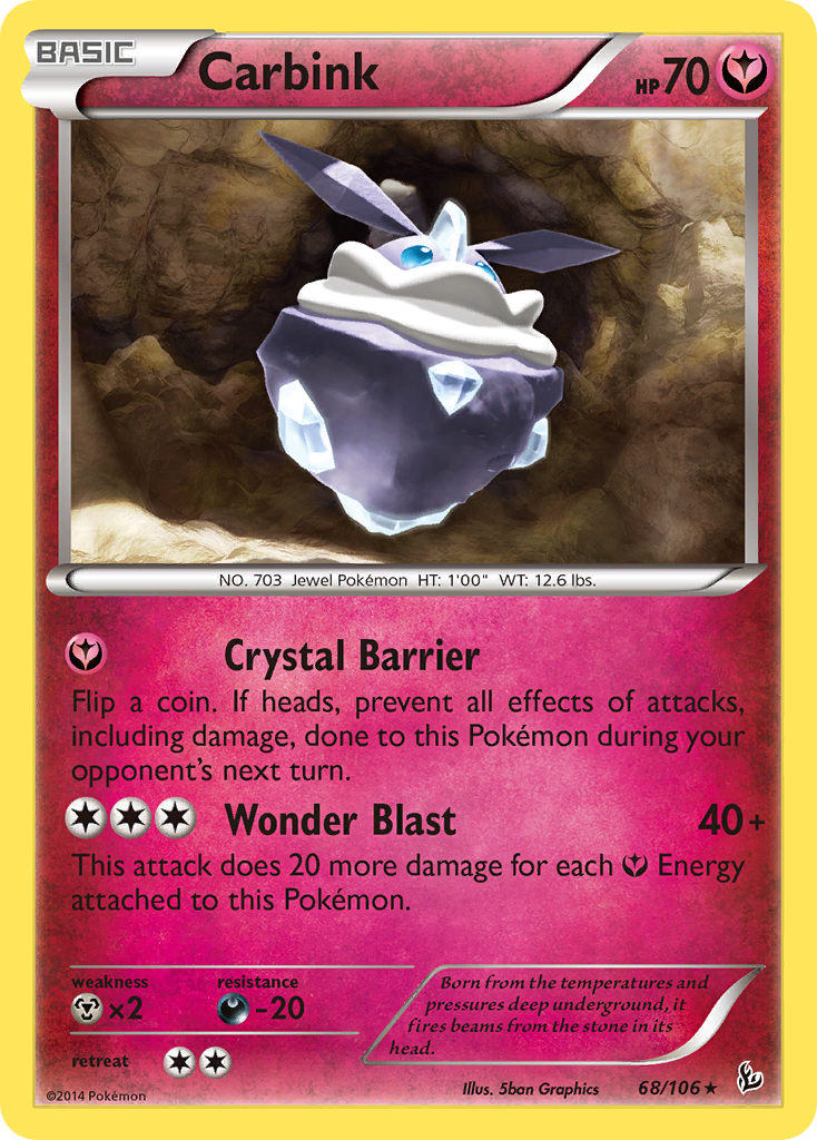 Carbink (68/106) [XY: Flashfire] | Fandemonia Ltd