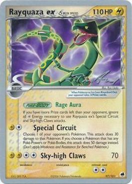 Rayquaza ex (97/101) (Delta Species) (Legendary Ascent - Tom Roos) [World Championships 2007] | Fandemonia Ltd