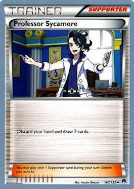 Professor Sycamore (107/122) (Dragones y Sombras - Pedro Eugenio Torres) [World Championships 2018] | Fandemonia Ltd