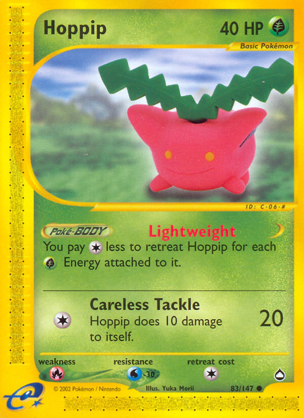 Hoppip (83/147) [Aquapolis] | Fandemonia Ltd