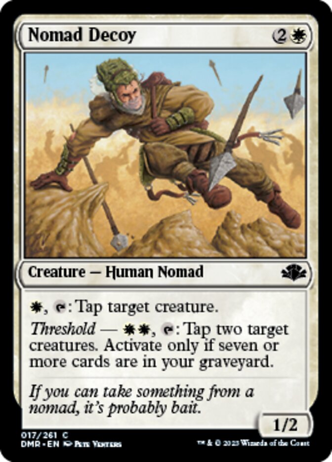 Nomad Decoy [Dominaria Remastered] | Fandemonia Ltd