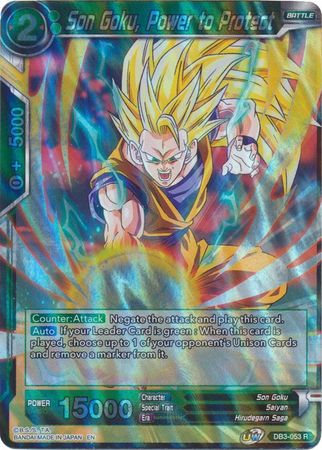 Son Goku, Power to Protect [DB3-053] | Fandemonia Ltd