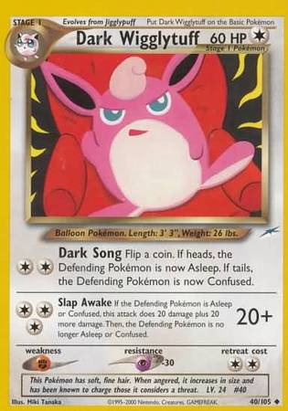 Dark Wigglytuff (40/105) [Neo Destiny Unlimited] | Fandemonia Ltd