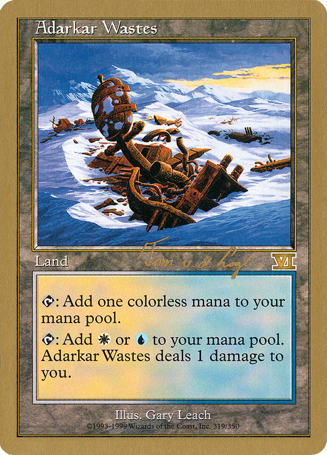 Adarkar Wastes (Tom van de Logt) [World Championship Decks 2000] | Fandemonia Ltd