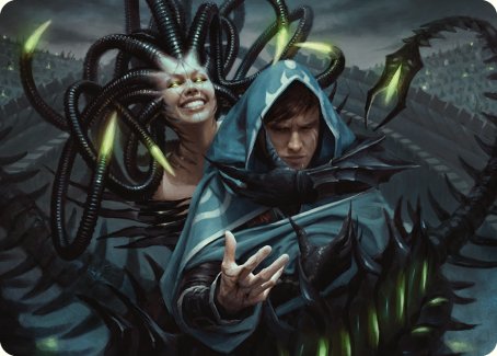 Phyrexian Arena Art Card [Phyrexia: All Will Be One Art Series] | Fandemonia Ltd