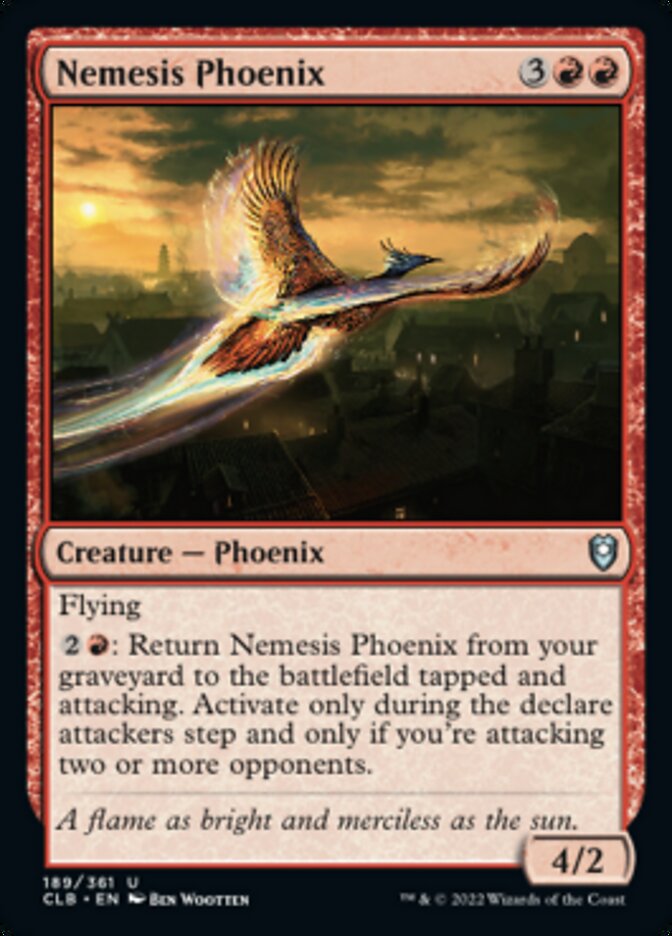 Nemesis Phoenix [Commander Legends: Battle for Baldur's Gate] | Fandemonia Ltd