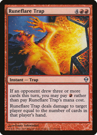 Runeflare Trap [Zendikar] | Fandemonia Ltd