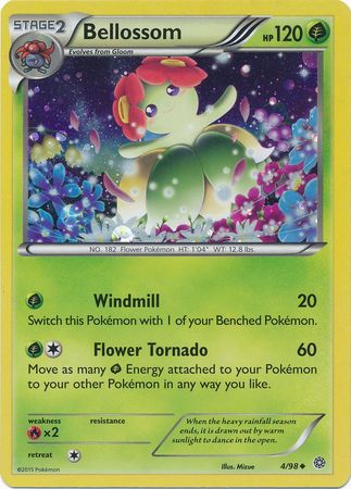 Bellossom (4/98) (Cosmos Holo) [XY: Ancient Origins] | Fandemonia Ltd