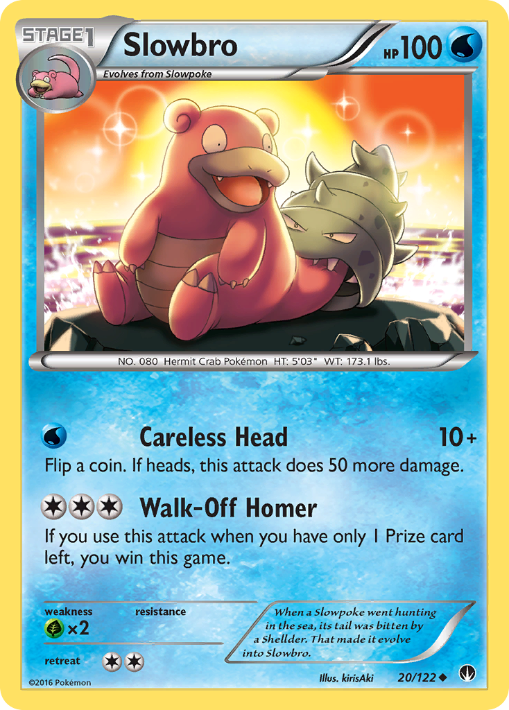 Slowbro (20/122) [XY: BREAKpoint] | Fandemonia Ltd