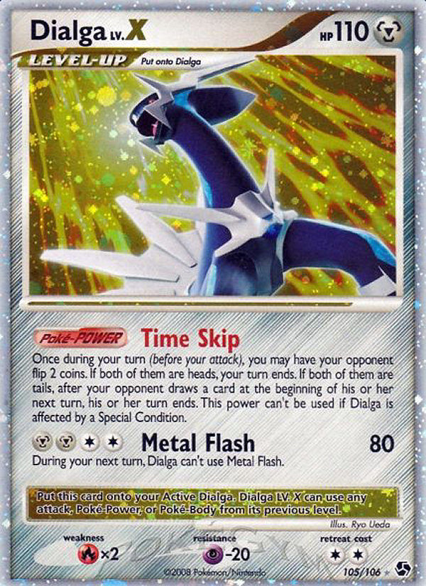 Dialga LV.X (105/106) [Diamond & Pearl: Great Encounters] | Fandemonia Ltd