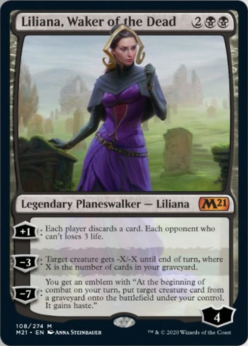 Liliana, Waker of the Dead [Core Set 2021] | Fandemonia Ltd