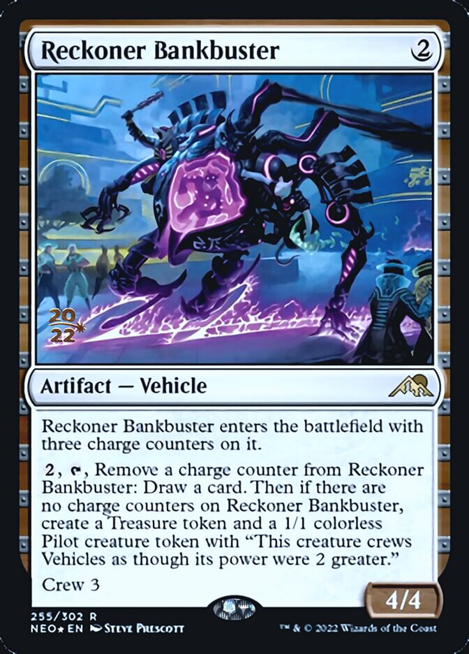 Reckoner Bankbuster [Kamigawa: Neon Dynasty Prerelease Promos] | Fandemonia Ltd