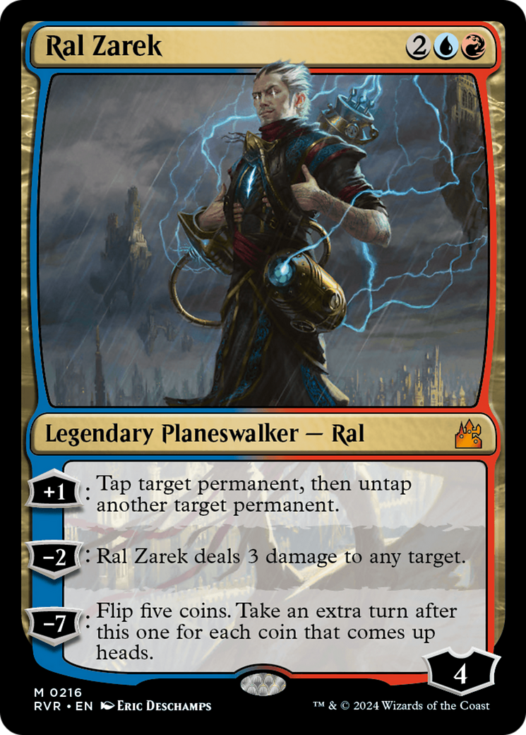 Ral Zarek [Ravnica Remastered] | Fandemonia Ltd