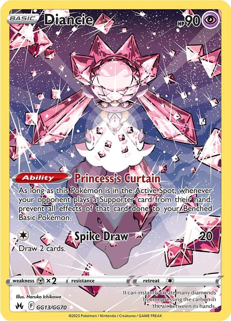 Diancie (GG13/GG70) [Sword & Shield: Crown Zenith] | Fandemonia Ltd