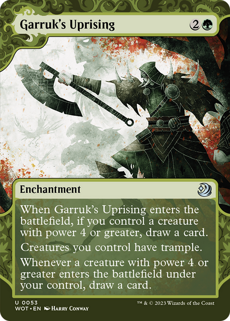 Garruk's Uprising [Wilds of Eldraine: Enchanting Tales] | Fandemonia Ltd