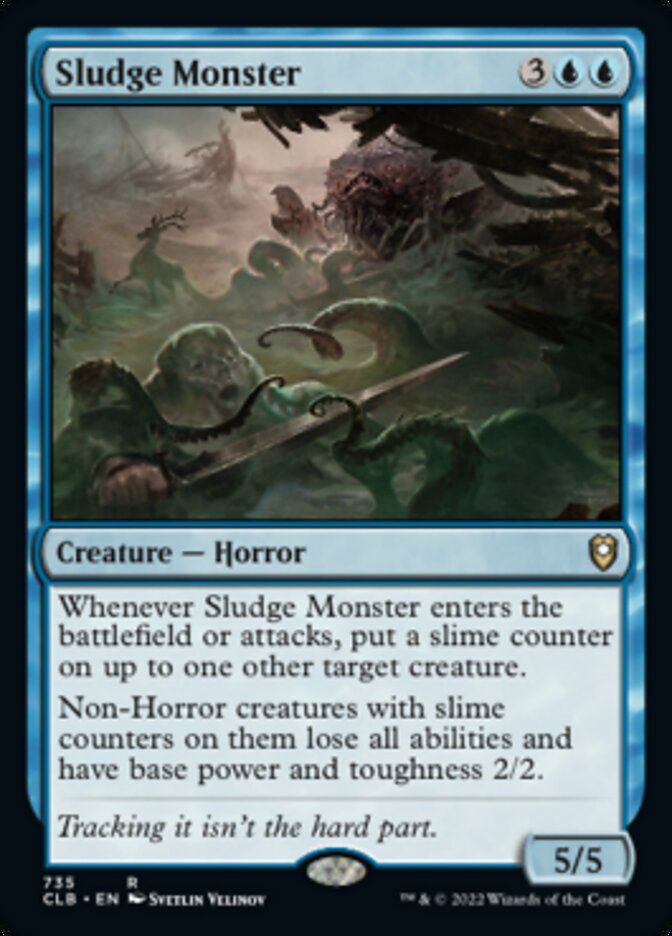 Sludge Monster [Commander Legends: Battle for Baldur's Gate] | Fandemonia Ltd