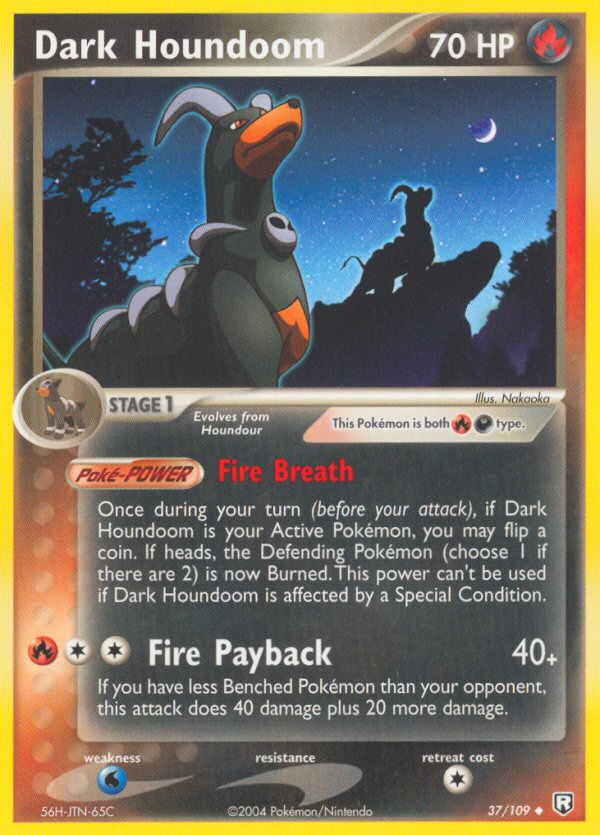 Dark Houndoom (37/109) [EX: Team Rocket Returns] | Fandemonia Ltd