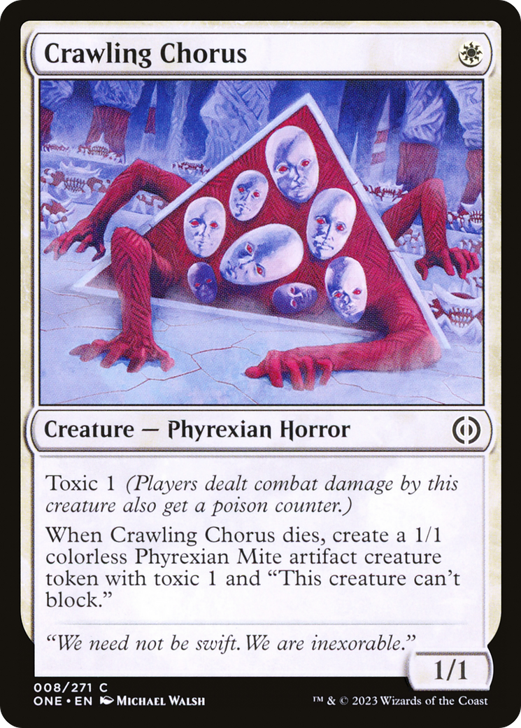 Crawling Chorus [Phyrexia: All Will Be One] | Fandemonia Ltd