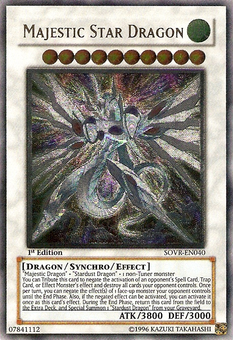 Majestic Star Dragon [SOVR-EN040] Ultimate Rare | Fandemonia Ltd