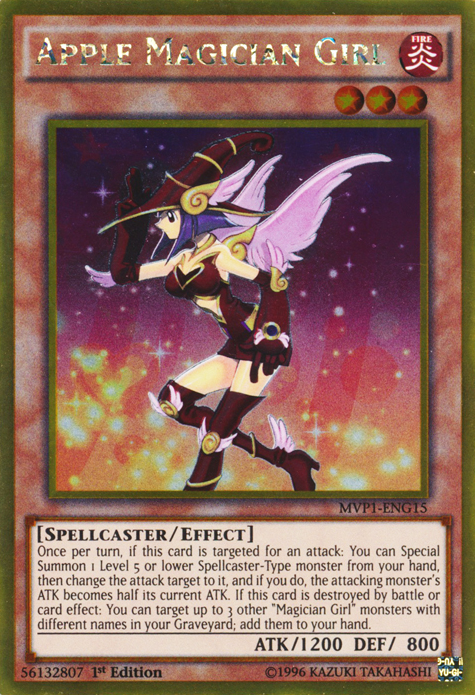 Apple Magician Girl [MVP1-ENG15] Gold Rare | Fandemonia Ltd