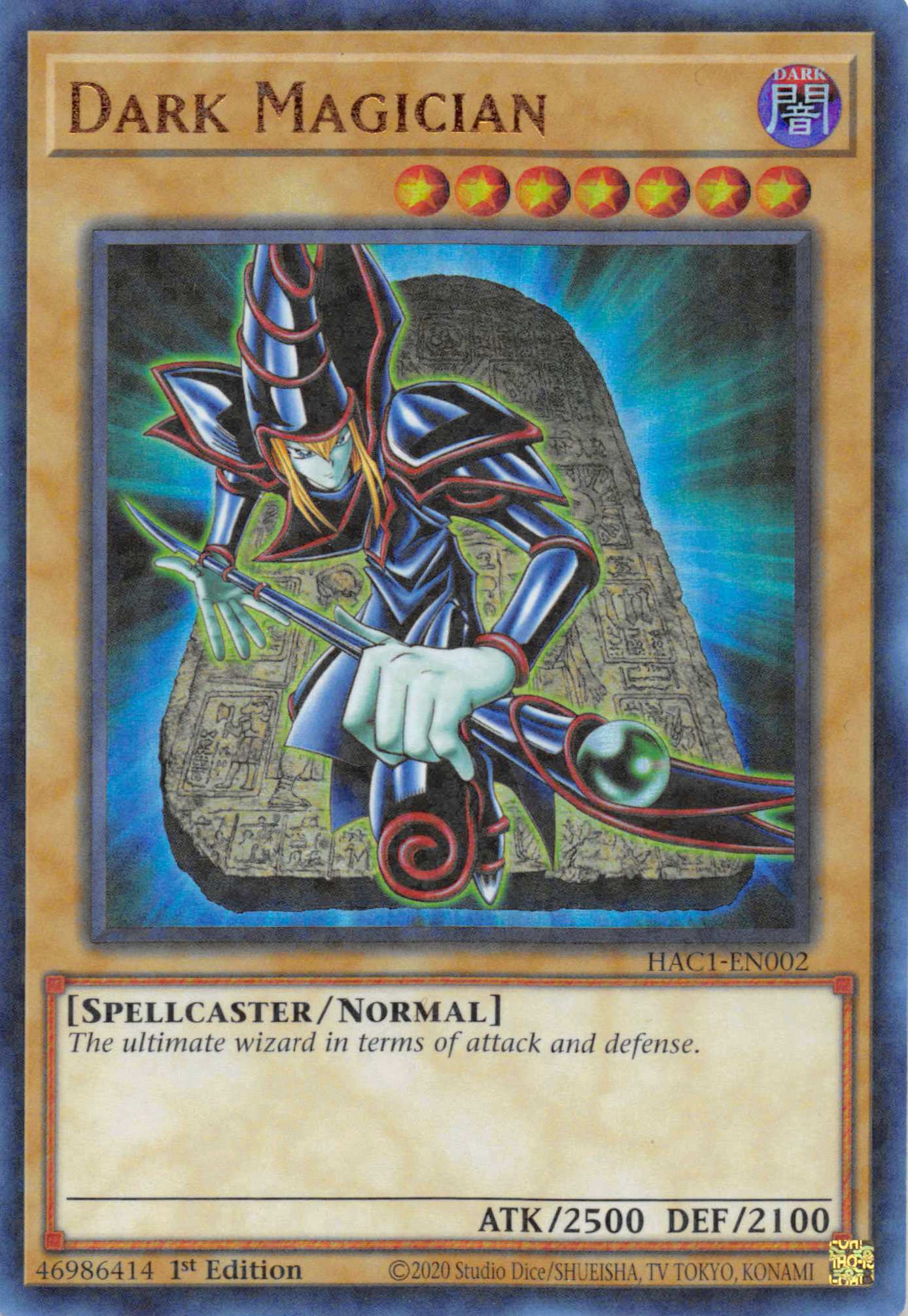 Dark Magician (Duel Terminal) [HAC1-EN002] Parallel Rare | Fandemonia Ltd