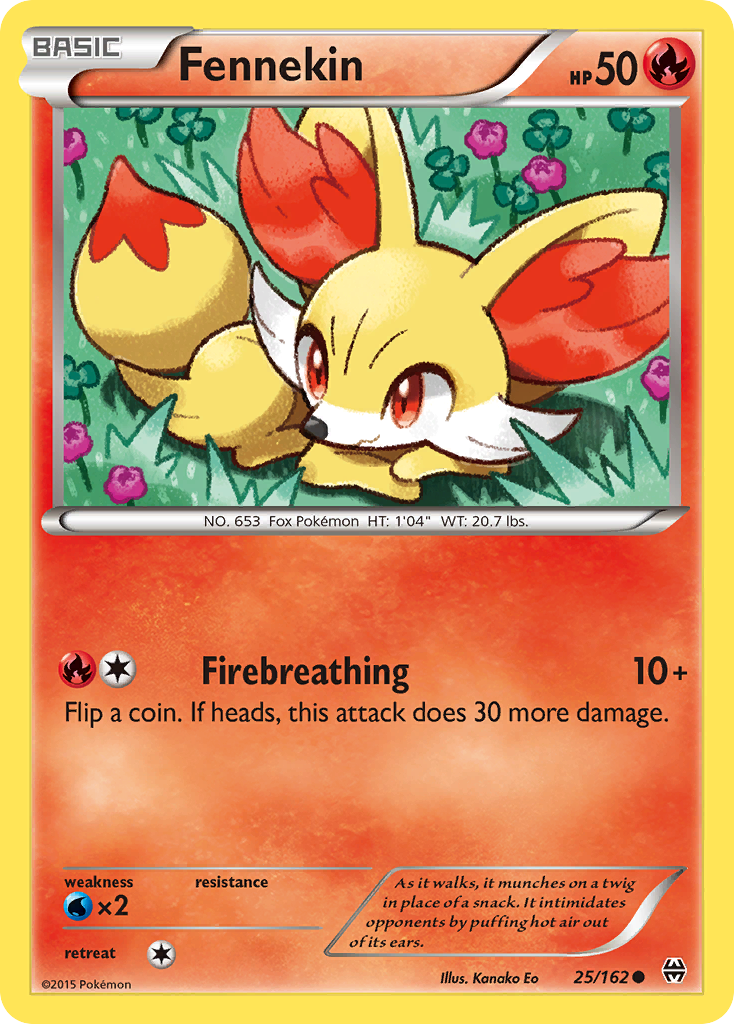 Fennekin (25/162) [XY: BREAKthrough] | Fandemonia Ltd