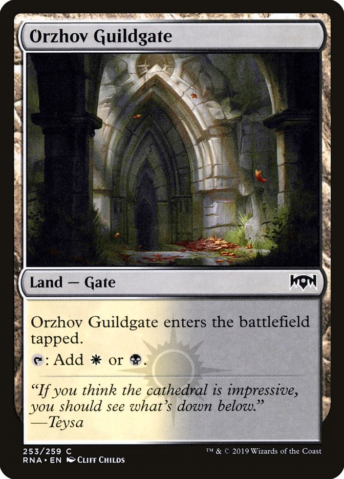 Orzhov Guildgate (253/259) [Ravnica Allegiance] | Fandemonia Ltd