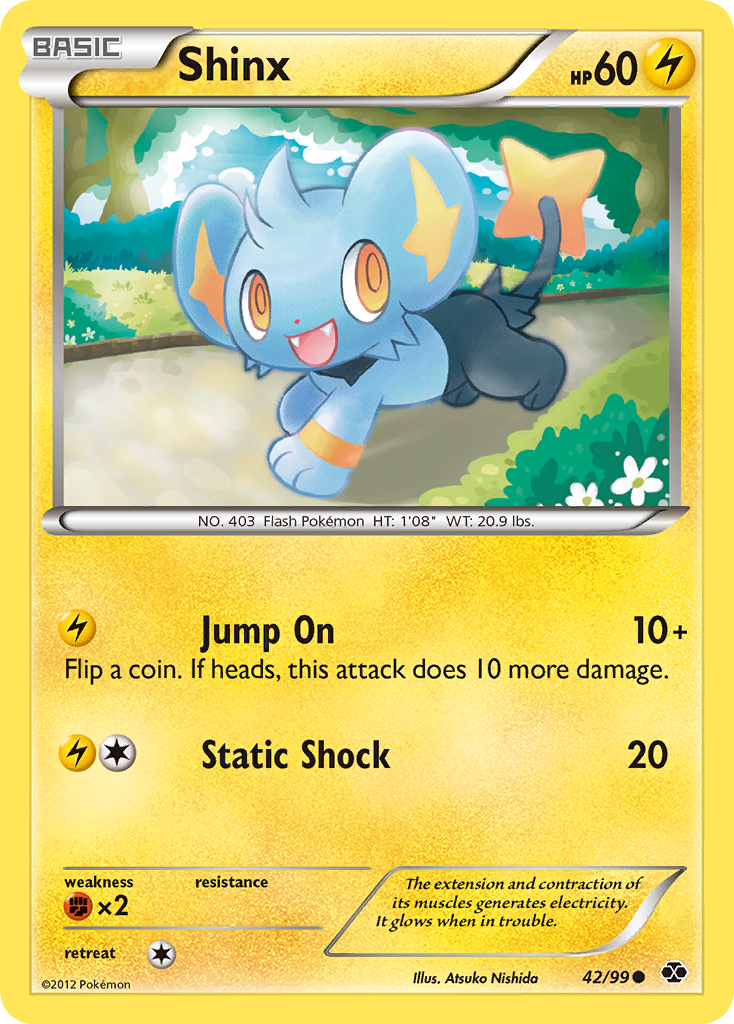 Shinx (42/99) [Black & White: Next Destinies] | Fandemonia Ltd