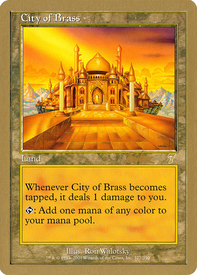 City of Brass (Brian Kibler) [World Championship Decks 2002] | Fandemonia Ltd