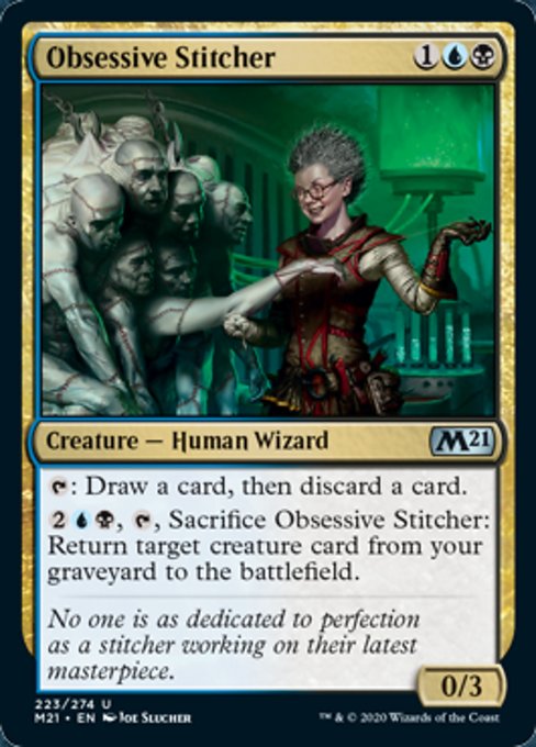 Obsessive Stitcher [Core Set 2021] | Fandemonia Ltd