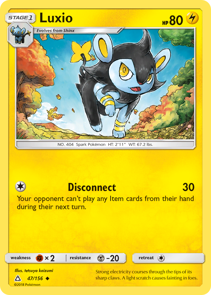 Luxio (47/156) [Sun & Moon: Ultra Prism] | Fandemonia Ltd