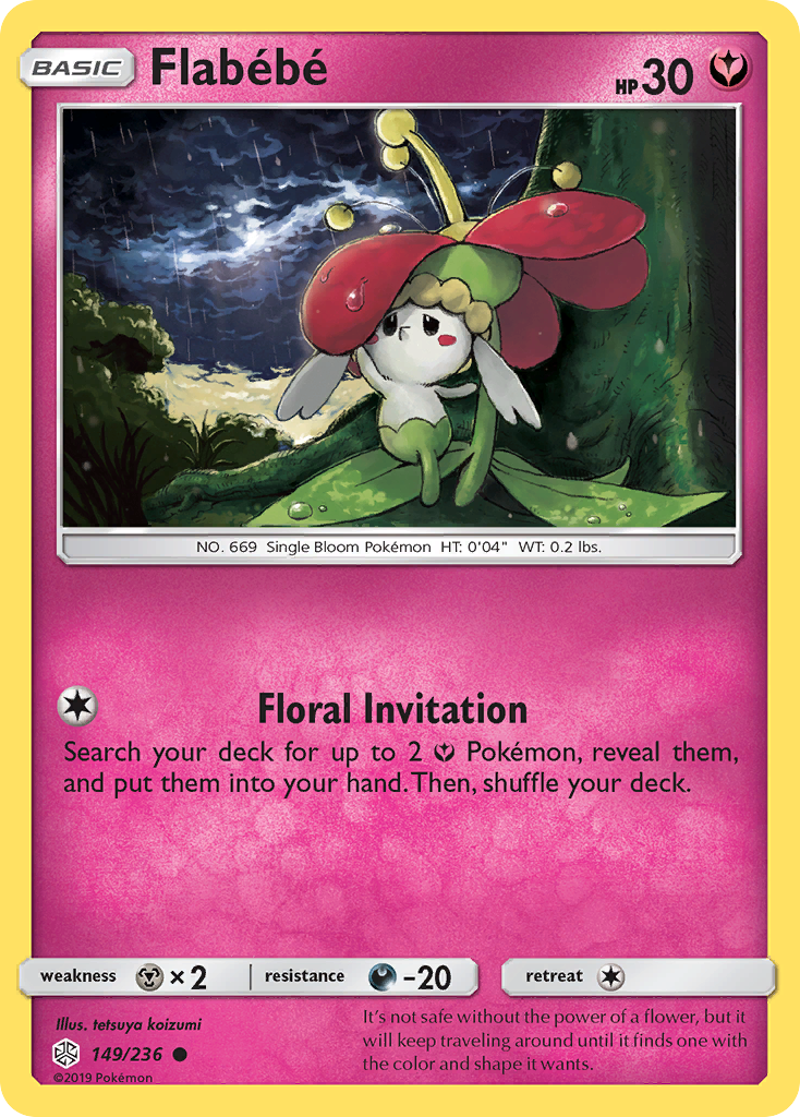 Flabebe (149/236) [Sun & Moon: Cosmic Eclipse] | Fandemonia Ltd