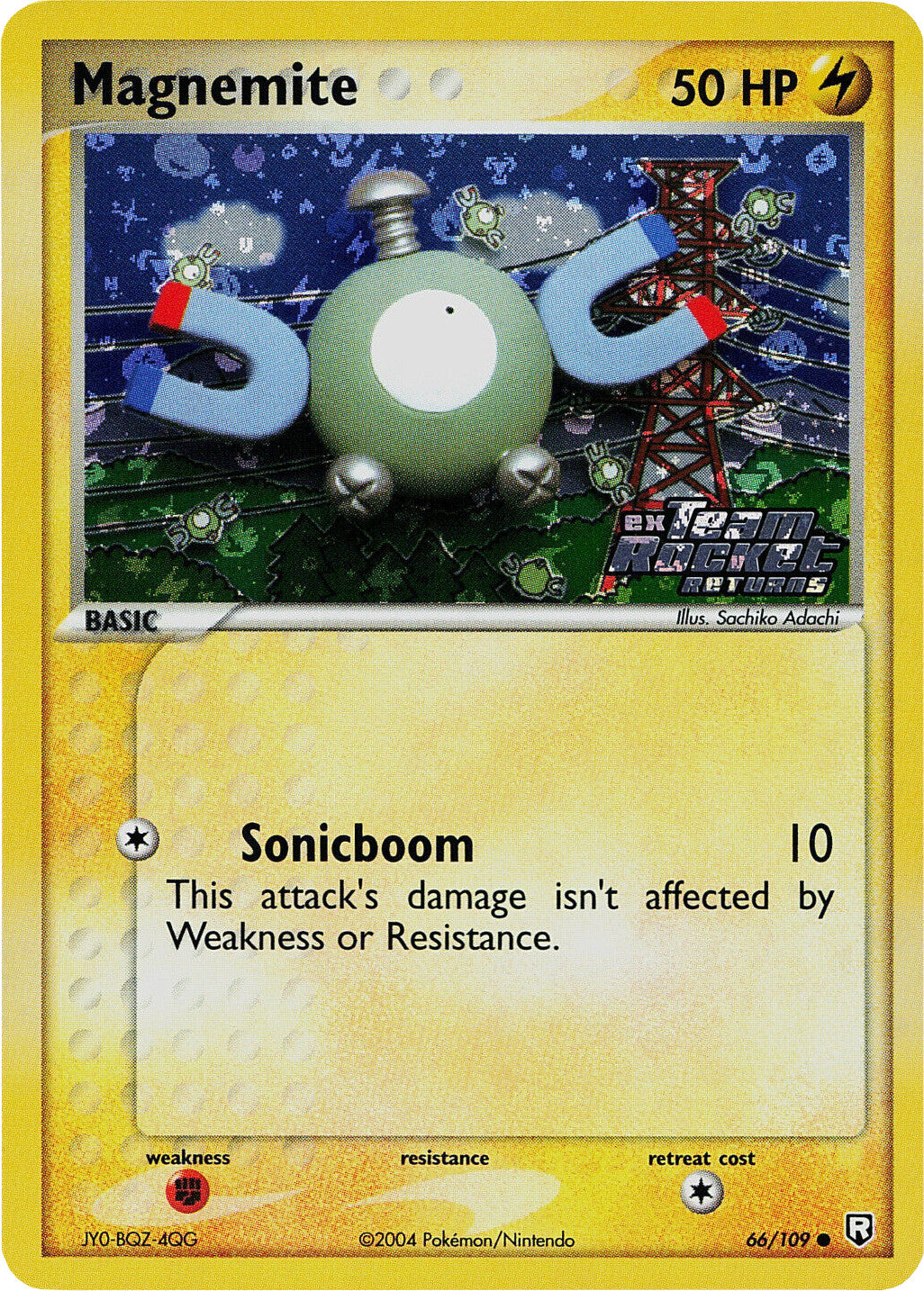 Magnemite (66/109) (Stamped) [EX: Team Rocket Returns] | Fandemonia Ltd