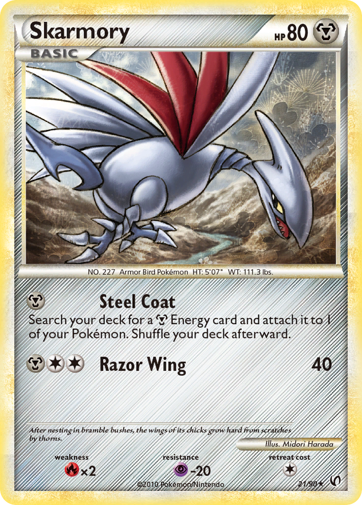 Skarmory (21/90) [HeartGold & SoulSilver: Undaunted] | Fandemonia Ltd