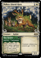 Pollen-Shield Hare // Hare Raising (Promo Pack) [Wilds of Eldraine Promos] | Fandemonia Ltd