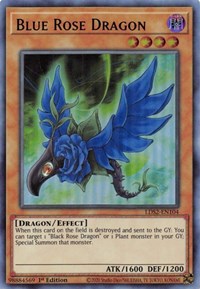 Blue Rose Dragon (Purple) [LDS2-EN104] Ultra Rare | Fandemonia Ltd