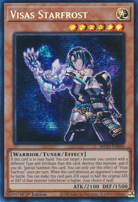 Visas Starfrost [MP23-EN064] Prismatic Secret Rare | Fandemonia Ltd