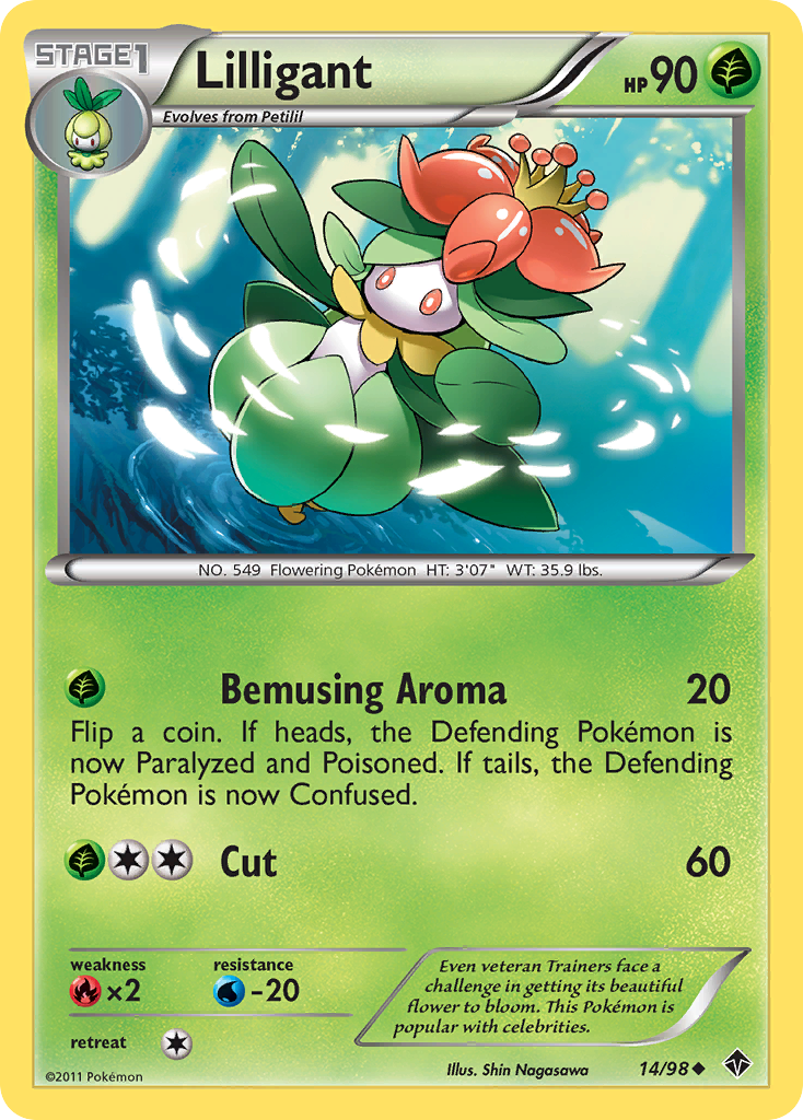 Lilligant (14/98) [Black & White: Emerging Powers] | Fandemonia Ltd