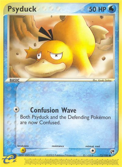 Psyduck (73/100) [EX: Sandstorm] | Fandemonia Ltd