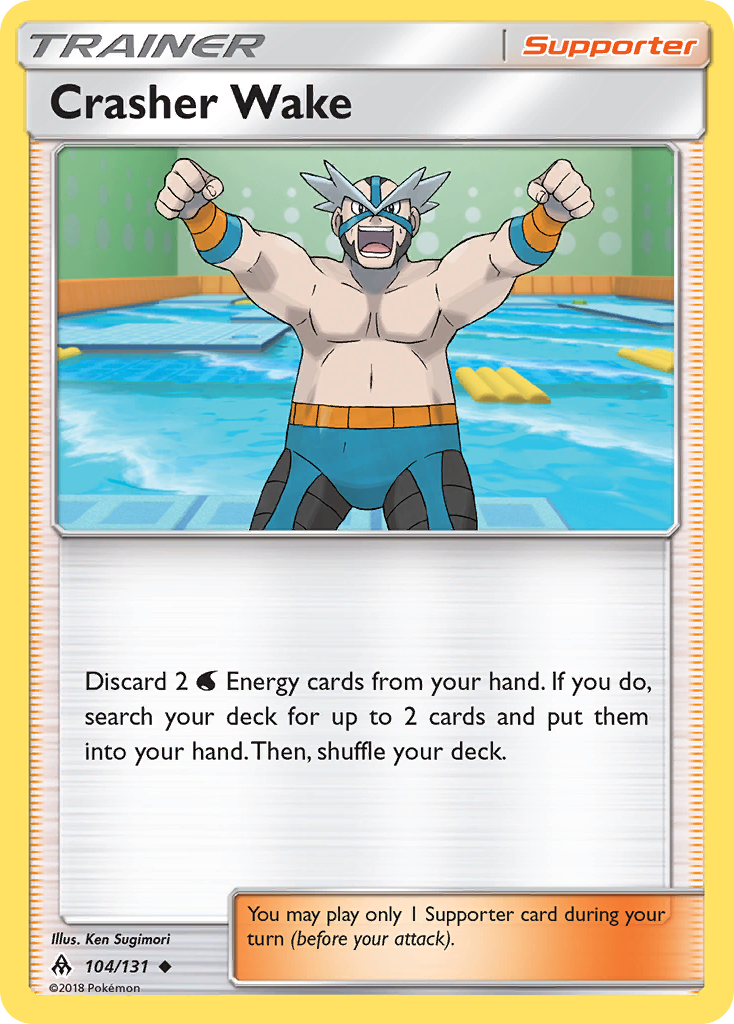 Crasher Wake (104/131) [Sun & Moon: Forbidden Light] | Fandemonia Ltd